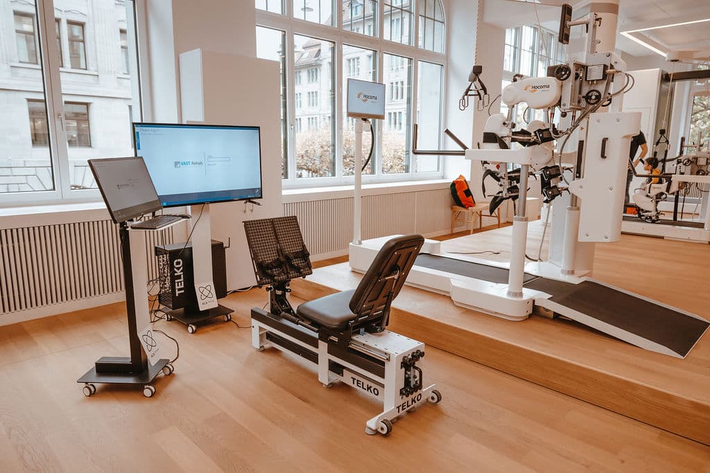 Sala de terapia de la clínica Nextherapy en Zúrich